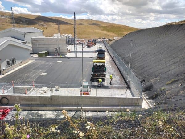 Έργο Βιομηχανικής Περίφραξης Γαλβανιζέ με αγκαθωτό σύρμα υποσταθμού ανύψωσης τάσης ΚΥΤ Βέρμιο