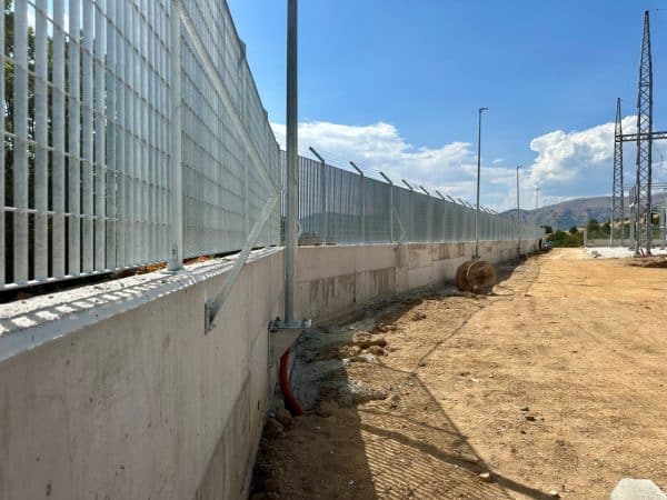 Περίφραξη Βιομηχανική στην Κοζάνη με αγκαθωτό 350μ - FenceUp