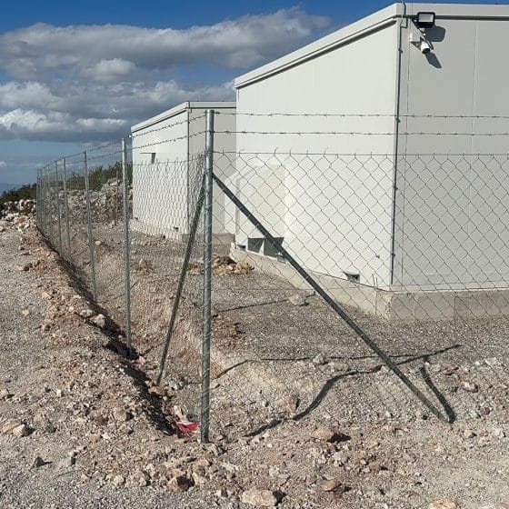 Περίφραξη Σταθμού Ανεμογεννήτριας Πόρτα - FenceUp