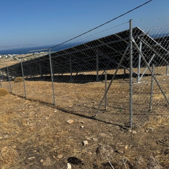 Έργα Περιφραξεων Φωτοβολταικών Πάρκων από την FenceUp Περιφράξεις
