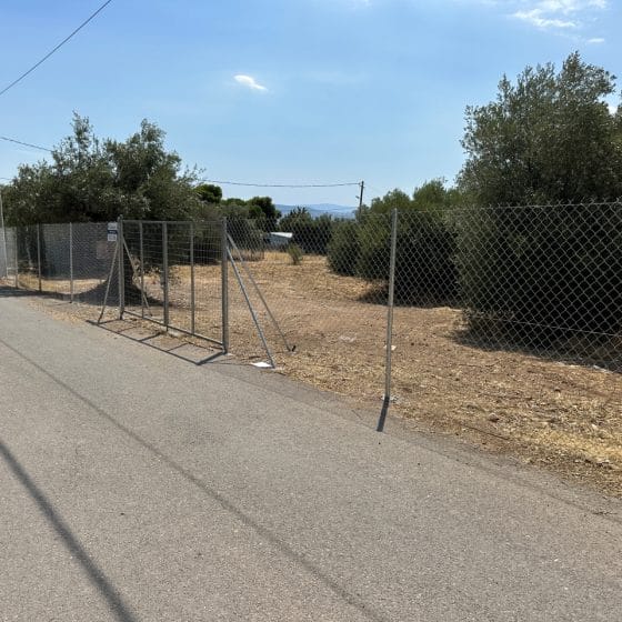 Σταθερή και ανθεκτική περίφραξη 180μ στη Νέα Πέραμο από τη FenceUp