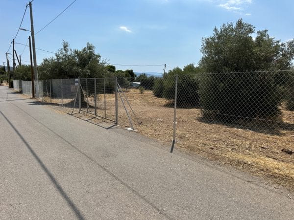 Σταθερή και ανθεκτική περίφραξη 180μ στη Νέα Πέραμο από τη FenceUp