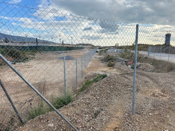 Περίφραξη 1200μ σε έργο Ολυμπιακή Πλατεία Ελληνικό